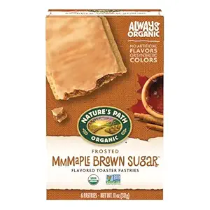 Organic Mmmaple Brown Sugar Frosted Toaster Pastries, 11 OZ