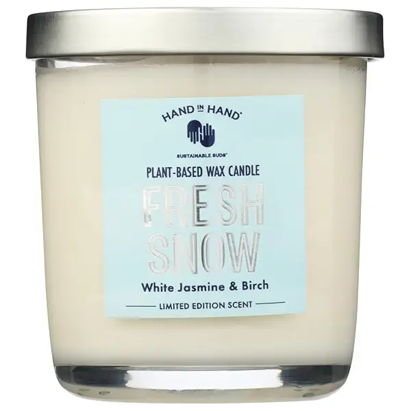 Fresh Snow Midi Glass Winter Collection Candle 7Oz, 7 OZ 1