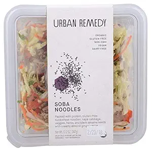 Organic Soba Noodles With Sesame Almond Sauce, 12.2 OZ