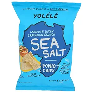 Sea Salt Fonio Chips, 5 OZ