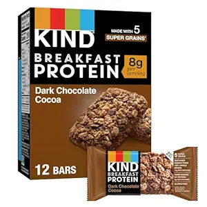 Dark Chocolate Cocoa Protein Breakfast Bar 6 Count, 10.58 OZ