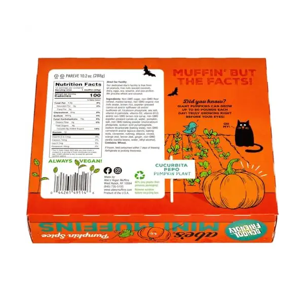 Mini Pumpkin Spice Muffin 12ct, 10 OZ 2