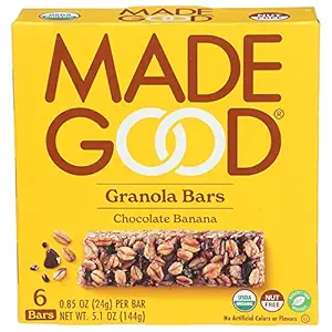 Organic Chocolate Banana Granola Bars, 5.1 OZ