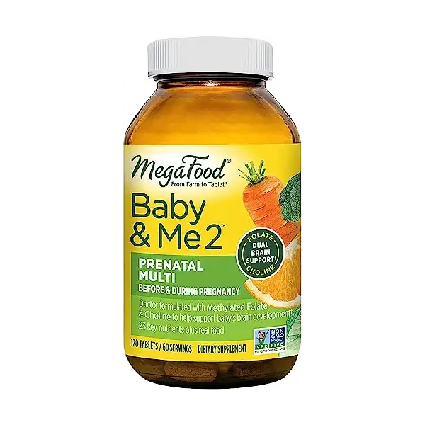 Multivitamin Prenatal Baby And Me 60Ct 1
