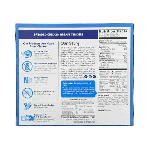 Breaded Chicken Breast Tenders, 12 OZ 2