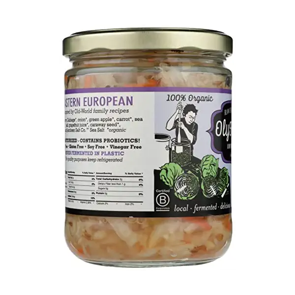 Sauerkraut Organic Raw Eastern European 6