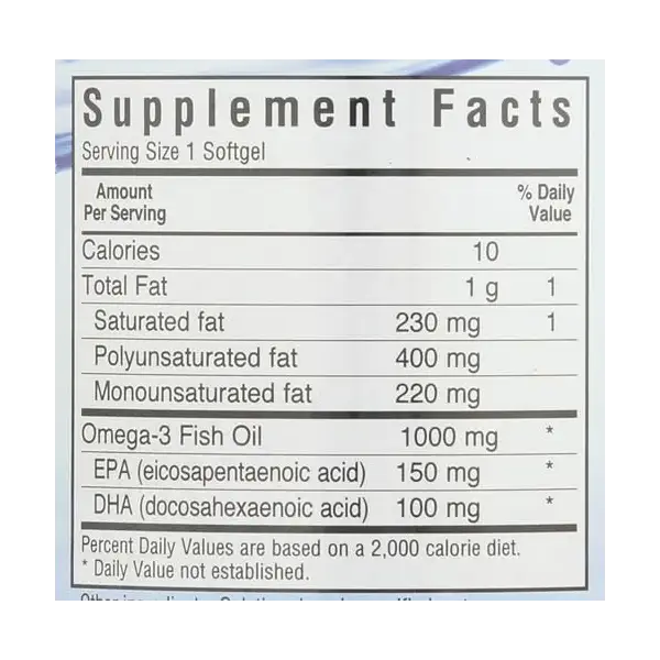 Omega 3 1000 MG 3