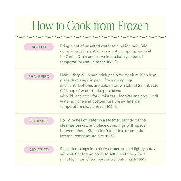 Heritage Pork and Chives Dumplings, 7 OZ 4