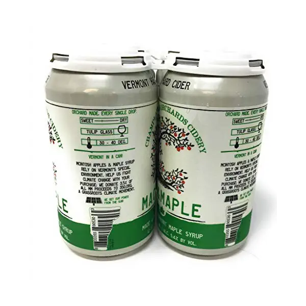 Mcintosh & Maple Hard Cider Can 4pk 3