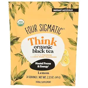 Organic Lemon Think Black Tea, 2.12 OZ