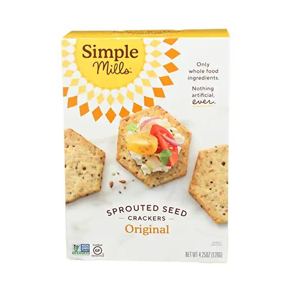Original Sprouted Seed Crackers, 4.25 OZ 1