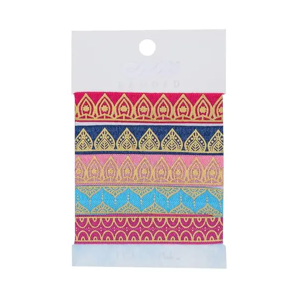 Hair Ties Classic Gold Foil 1