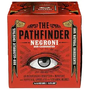 Non-Alcoholic Negroni Cocktail 4pk, 6.8 FZ