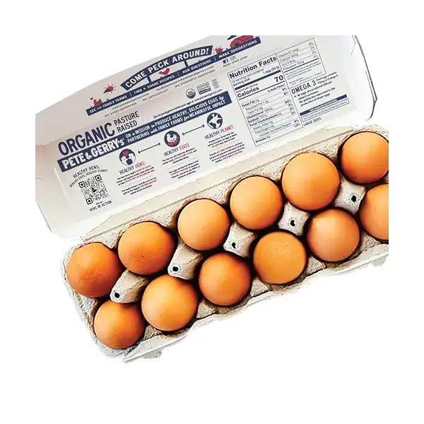 Organic Large Grade A Pasture Raised Eggs 12ct, 12 CT 2