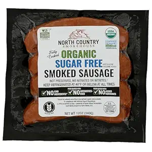 Organic Sugar Free Sausage Links, 8 OZ