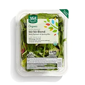 365 by Whole Foods Market, Organic Spring Spinach Mix, 5 Ounce