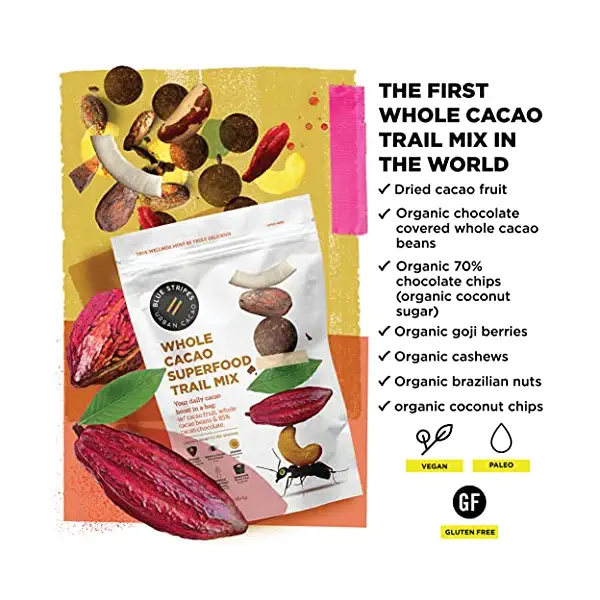 Dark Chocolate Coconut Whole Cacao Trail Mix, 8 OZ 4