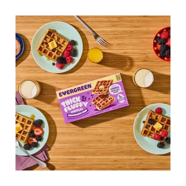 Thick & Fluffy Chocolate Chip Waffles, 9 OZ 5