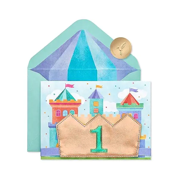Juvenile Birthday Card, 1 EA 1