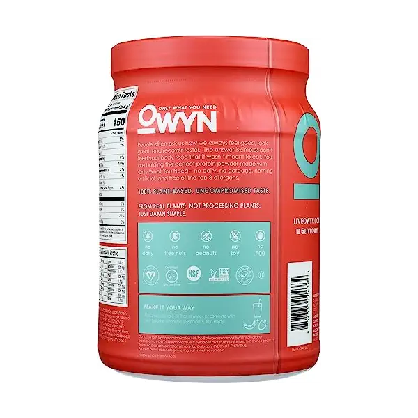Strawberry Banana Plant Based Protein Powder, 17 OZ 2