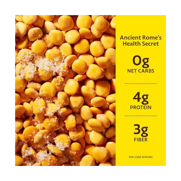 Mediterranean Medley Italian Snacking Lupini Beans, 5.3 OZ 4