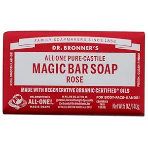 Rose Castile Bar Soap, 5 OZ