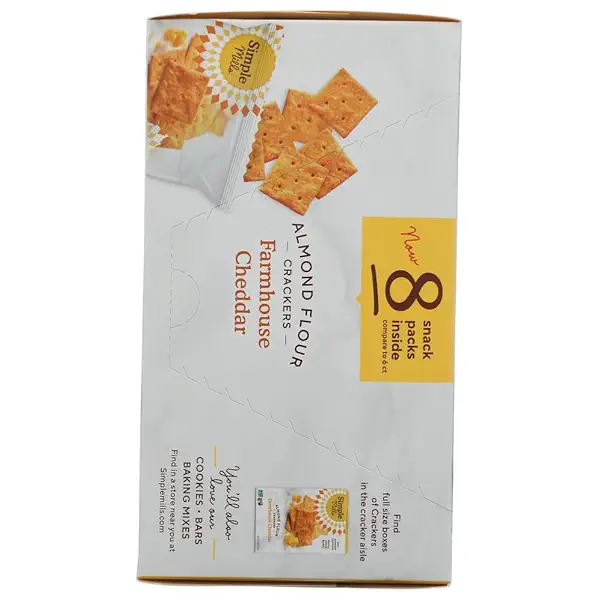 Farmhouse Cheddar Crackers Snack Pack 8ct, 0.8 OZ 4