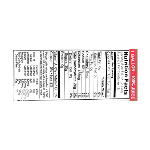 Cider Juice 128oz 3