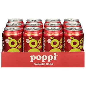 Cherry Limeade Prebiotic Soda 12pk, 12 FZ