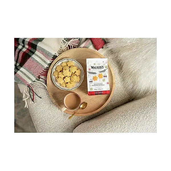4.4OZ MINI FESTIVE SHORTBREAD STARS MINI FESTIVE STARS 4