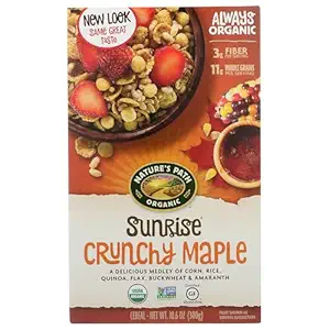 Organic Crunchy Maple Sunrise Cereal, 10.6 OZ