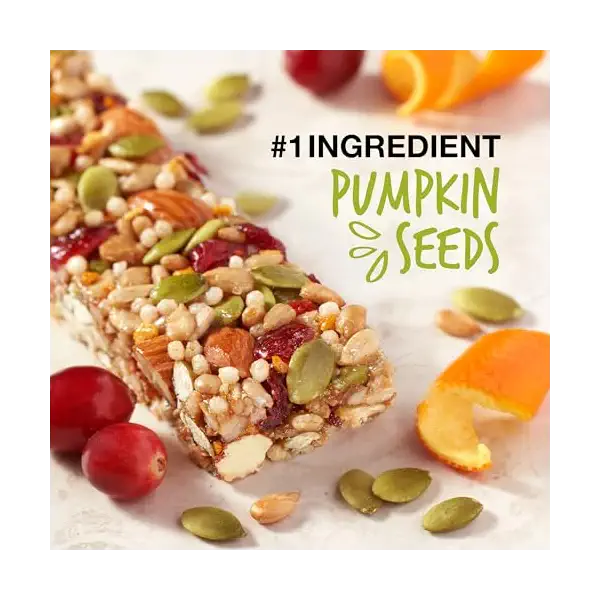 Orange Cranberry Pumpkin Seed Bar 12 Count, 1.4 OZ 2