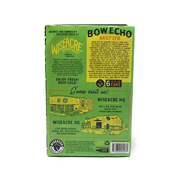 Bow Echo Hazy IPA 6pk Cans 2