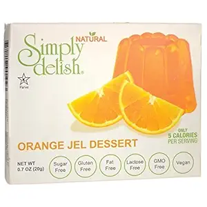 Orange Jel Dessert, 0.7 OZ