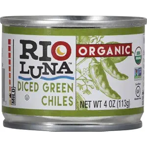 Organic Diced Green Chiles, 4 OZ