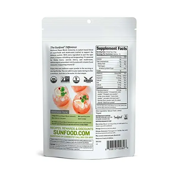 Organic Wellness Super Blend Immunity, 8 OZ 2