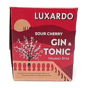 Sour Cherry Gin & Tonic 4pk Cans, 250 ML
