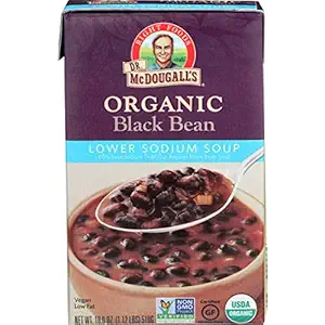 Organic Black Bean Soup, 18 OZ