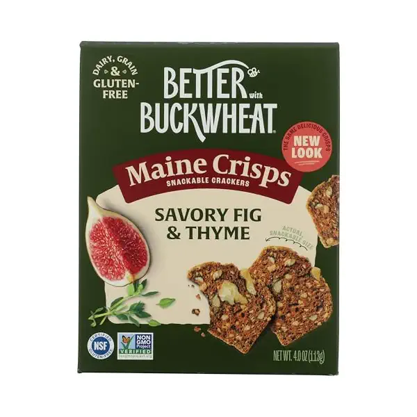 Savory Fig & Thyme Crisps, 4 OZ 1