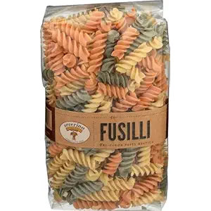 Fusilli Rustic Tri Color, 16 OZ