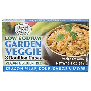 Low Sodium Vegetable Bouillon Cubes, 2.2 OZ