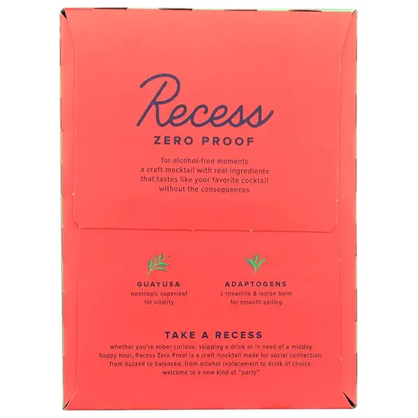 Non-Alcoholic Zero Proof Watermelon Mojito Mocktail 4pk Cans, 355 ML 5