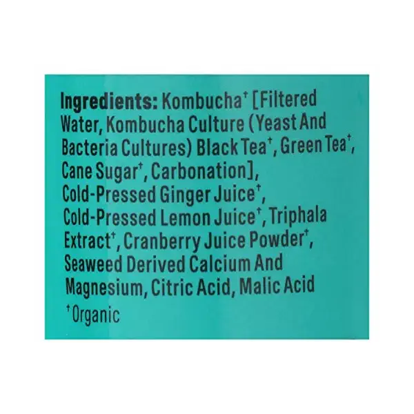 Organic Ginger Fizz Prebiotic Pop Single, 12 FZ 3