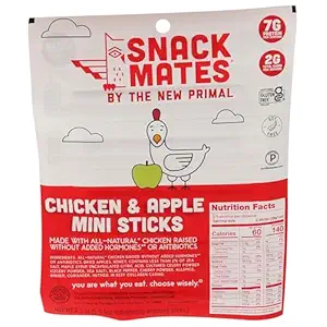 THE Snack Mates Chicken & Apple Sticks, 2.5 OZ