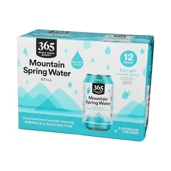 Still Spring Water 12pk Cans, 12 FZ 3