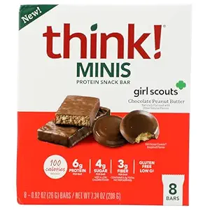 Chocolate Peanut Butter Minis Protein Bar 8 Count, 0.92 OZ