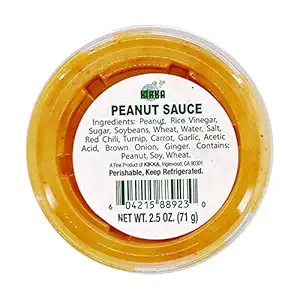 Natural Peanut Sauce, 2.5 OZ