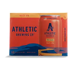 Non-Alcoholic Free Wave Hazy IPA 12pk Cans, 12 FZ