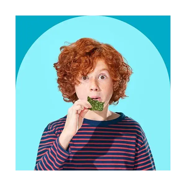 Organic Roasted Sea Salt Seaweed 4