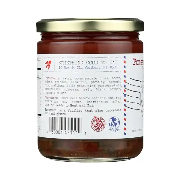 Pomegranate Beet with Basmati Rice Soup, 16 OZ 6